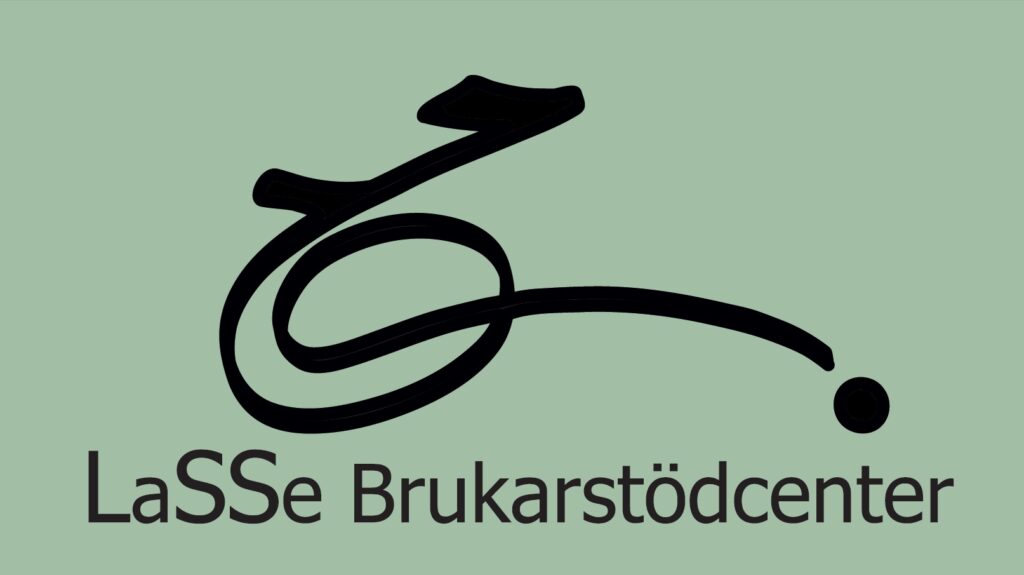 Lasse brukarstödcenters logotyp.